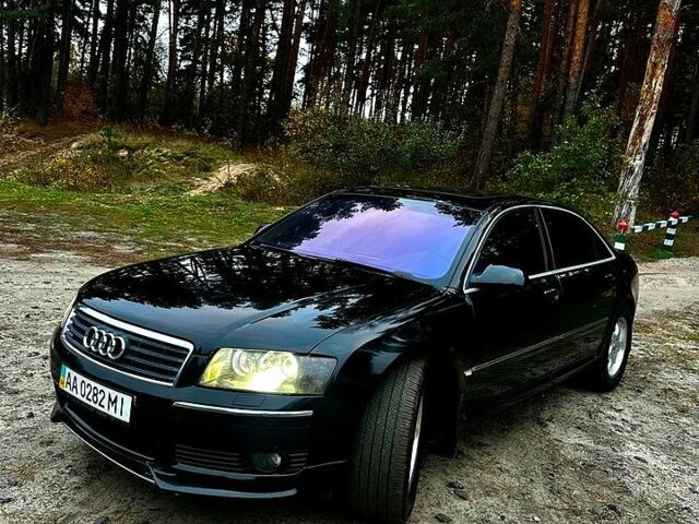 Черный Ауди А8, объемом двигателя 4.2 л и пробегом 220 тыс. км за 4800 $, фото 1 на Automoto.ua