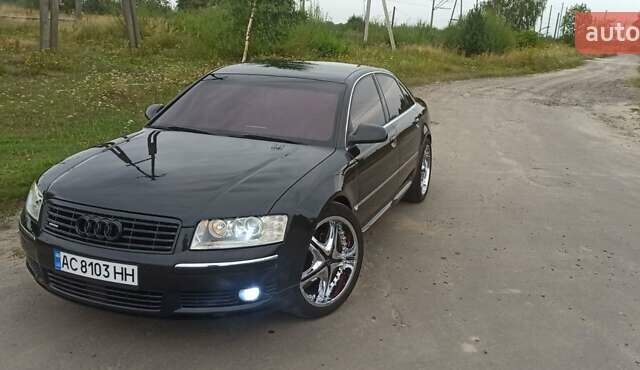 Чорний Ауді A8, об'ємом двигуна 3 л та пробігом 263 тис. км за 9500 $, фото 1 на Automoto.ua