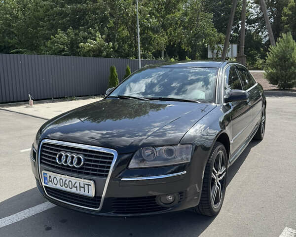 Черный Ауди А8, объемом двигателя 3.12 л и пробегом 205 тыс. км за 9100 $, фото 1 на Automoto.ua