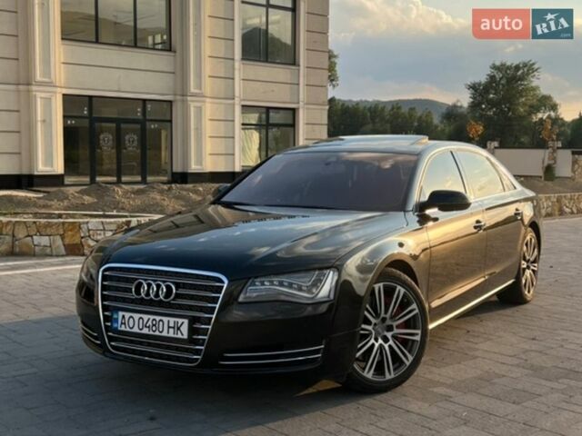 Черный Ауди А8, объемом двигателя 4.16 л и пробегом 223 тыс. км за 15300 $, фото 1 на Automoto.ua