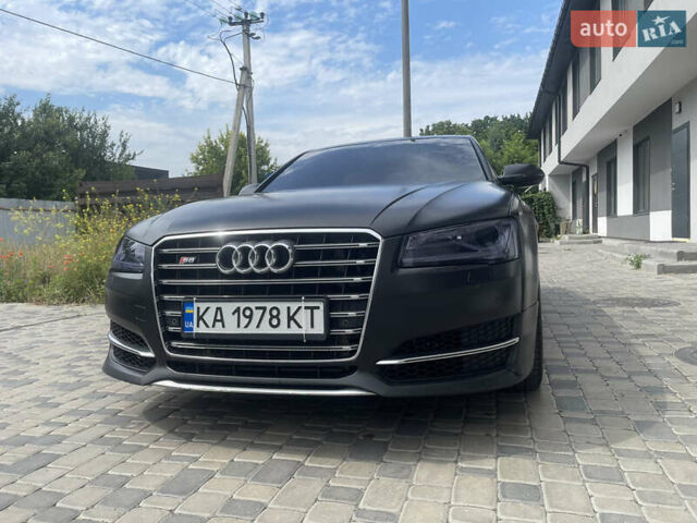 Черный Ауди А8, объемом двигателя 3 л и пробегом 198 тыс. км за 16500 $, фото 1 на Automoto.ua