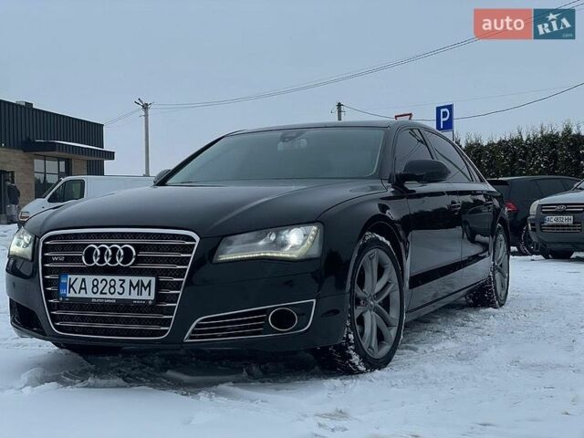 Черный Ауди А8, объемом двигателя 4.16 л и пробегом 160 тыс. км за 9000 $, фото 1 на Automoto.ua