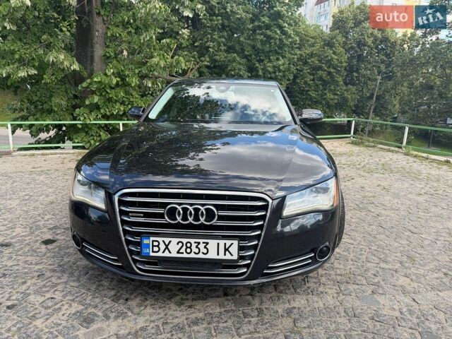 Черный Ауди А8, объемом двигателя 4.2 л и пробегом 170 тыс. км за 23000 $, фото 1 на Automoto.ua