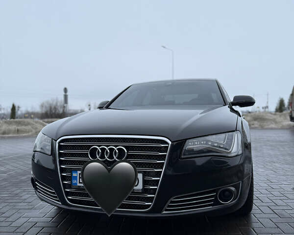 Черный Ауди А8, объемом двигателя 3 л и пробегом 348 тыс. км за 21000 $, фото 1 на Automoto.ua