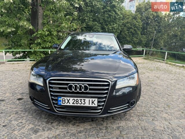 Черный Ауди А8, объемом двигателя 4.2 л и пробегом 170 тыс. км за 16500 $, фото 1 на Automoto.ua