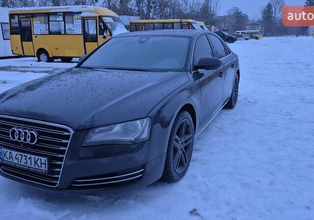 Черный Ауди А8, объемом двигателя 3 л и пробегом 280 тыс. км за 17500 $, фото 1 на Automoto.ua