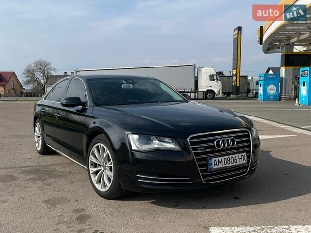 Черный Ауди А8, объемом двигателя 3 л и пробегом 293 тыс. км за 16500 $, фото 1 на Automoto.ua
