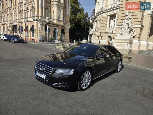 Черный Ауди А8, объемом двигателя 3.99 л и пробегом 155 тыс. км за 25500 $, фото 1 на Automoto.ua
