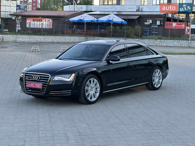 Черный Ауди А8, объемом двигателя 3 л и пробегом 300 тыс. км за 16800 $, фото 1 на Automoto.ua