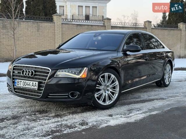 Черный Ауди А8, объемом двигателя 3 л и пробегом 261 тыс. км за 19750 $, фото 1 на Automoto.ua