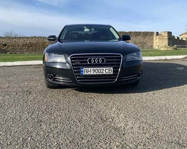 Черный Ауди А8, объемом двигателя 3 л и пробегом 200 тыс. км за 22500 $, фото 1 на Automoto.ua