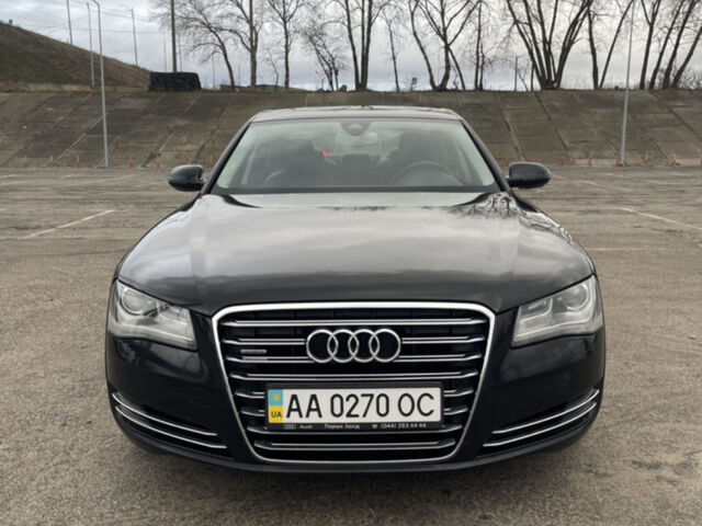 Черный Ауди А8, объемом двигателя 3 л и пробегом 160 тыс. км за 22500 $, фото 1 на Automoto.ua