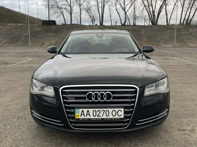 Черный Ауди А8, объемом двигателя 3 л и пробегом 160 тыс. км за 22500 $, фото 1 на Automoto.ua