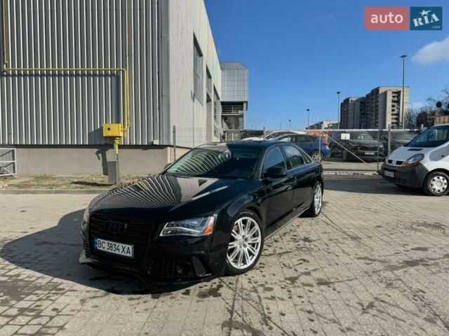 Чорний Ауді A8, об'ємом двигуна 3 л та пробігом 124 тис. км за 14800 $, фото 1 на Automoto.ua