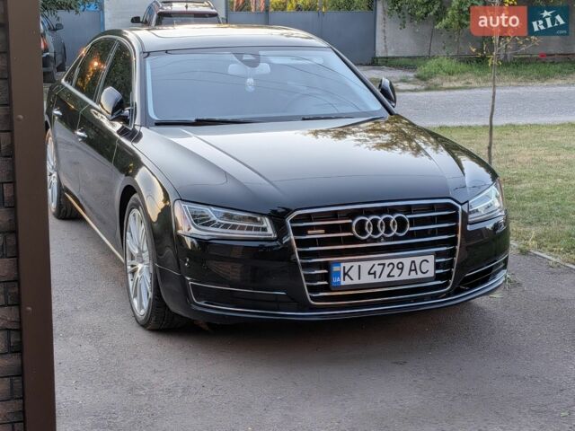 Черный Ауди А8, объемом двигателя 3 л и пробегом 131 тыс. км за 18400 $, фото 1 на Automoto.ua