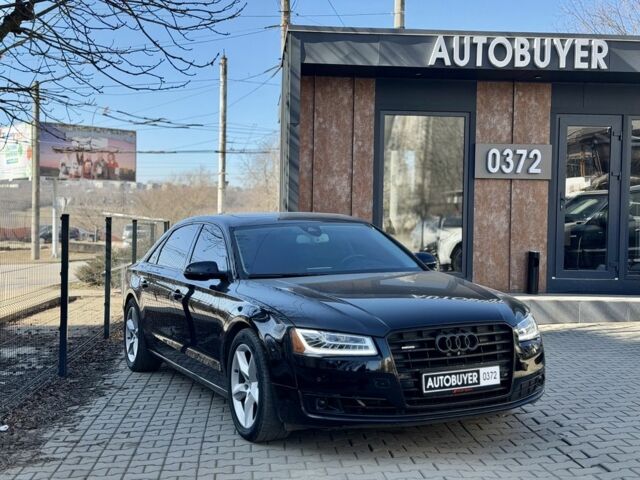 Черный Ауди А8, объемом двигателя 4 л и пробегом 227 тыс. км за 20500 $, фото 1 на Automoto.ua