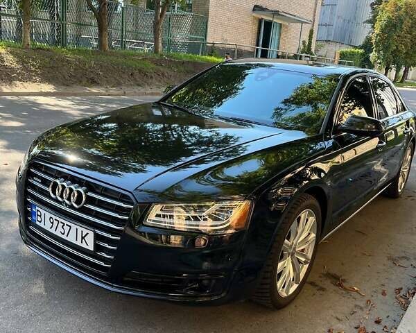 Черный Ауди А8, объемом двигателя 3 л и пробегом 273 тыс. км за 22000 $, фото 1 на Automoto.ua