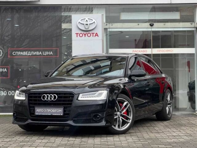 Черный Ауди А8, объемом двигателя 3 л и пробегом 218 тыс. км за 19569 $, фото 1 на Automoto.ua
