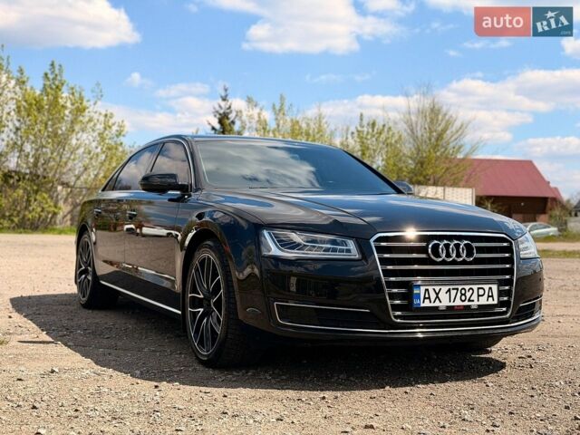 Черный Ауди А8, объемом двигателя 2.97 л и пробегом 208 тыс. км за 27000 $, фото 1 на Automoto.ua