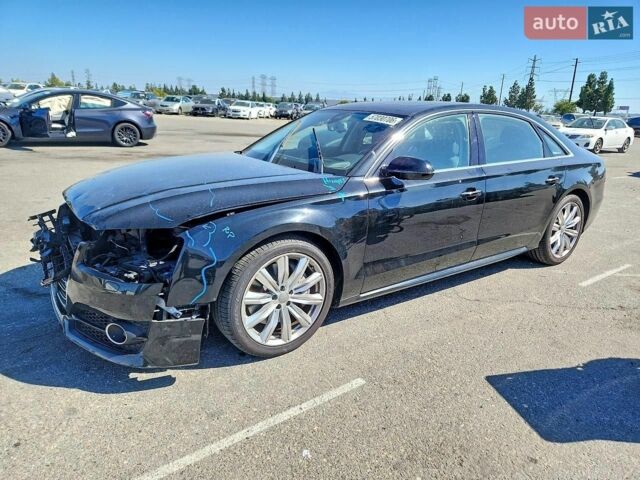 Черный Ауди А8, объемом двигателя 3 л и пробегом 125 тыс. км за 6200 $, фото 1 на Automoto.ua