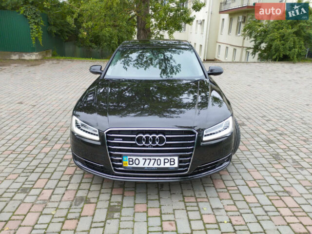 Черный Ауди А8, объемом двигателя 2.97 л и пробегом 185 тыс. км за 25000 $, фото 1 на Automoto.ua