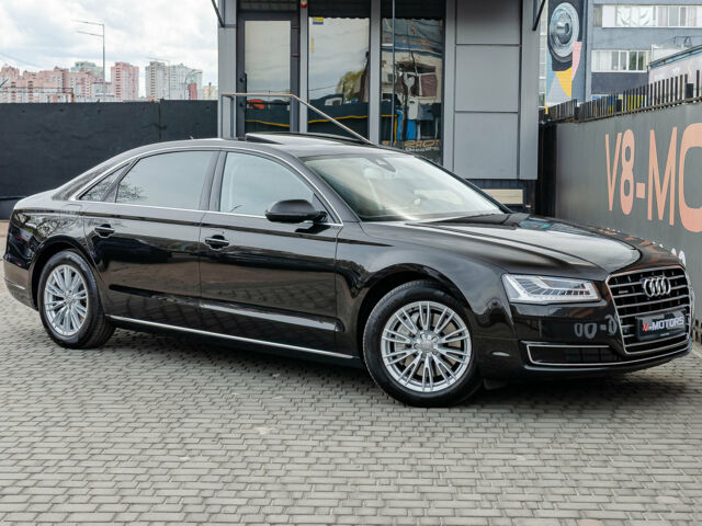Черный Ауди А8, объемом двигателя 3 л и пробегом 86 тыс. км за 35500 $, фото 1 на Automoto.ua