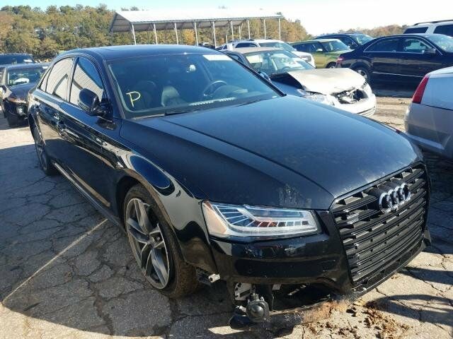 Черный Ауди А8, объемом двигателя 3 л и пробегом 52 тыс. км за 27600 $, фото 1 на Automoto.ua