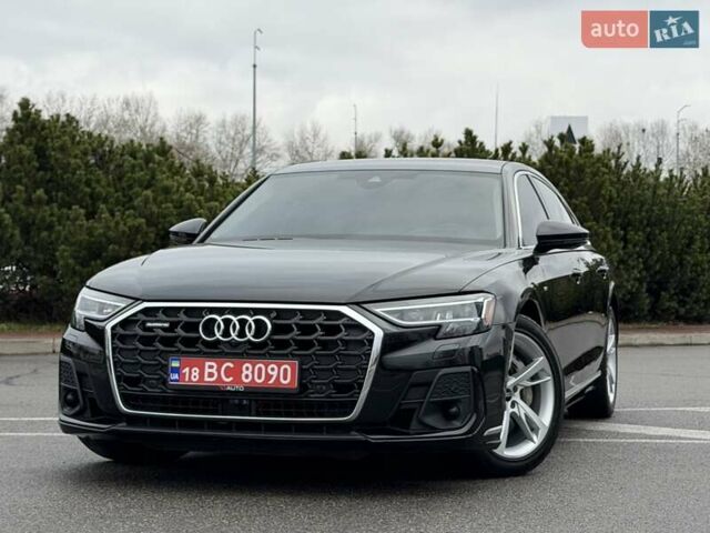 Черный Ауди А8, объемом двигателя 3 л и пробегом 52 тыс. км за 67999 $, фото 1 на Automoto.ua