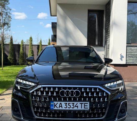 Черный Ауди А8, объемом двигателя 2.97 л и пробегом 79 тыс. км за 79000 $, фото 1 на Automoto.ua