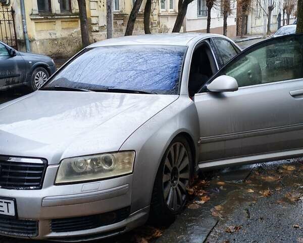 Серый Ауди А8, объемом двигателя 4.2 л и пробегом 375 тыс. км за 4150 $, фото 1 на Automoto.ua
