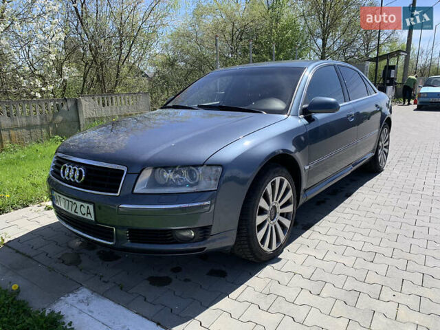 Серый Ауди А8, объемом двигателя 3.9 л и пробегом 230 тыс. км за 8499 $, фото 1 на Automoto.ua