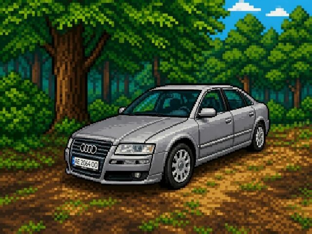 Сірий Ауді A8, об'ємом двигуна 4.2 л та пробігом 286 тис. км за 6011 $, фото 1 на Automoto.ua