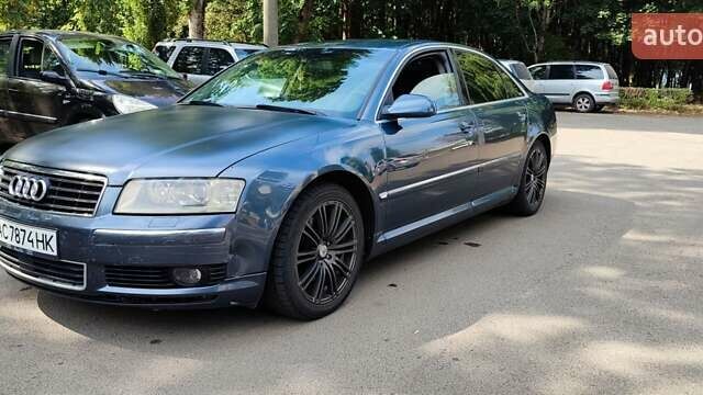 Сірий Ауді A8, об'ємом двигуна 3 л та пробігом 326 тис. км за 6200 $, фото 1 на Automoto.ua