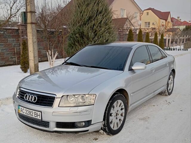 Серый Ауди А8, объемом двигателя 3 л и пробегом 312 тыс. км за 5500 $, фото 1 на Automoto.ua