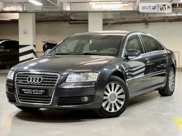 Серый Ауди А8, объемом двигателя 6 л и пробегом 78 тыс. км за 29500 $, фото 1 на Automoto.ua