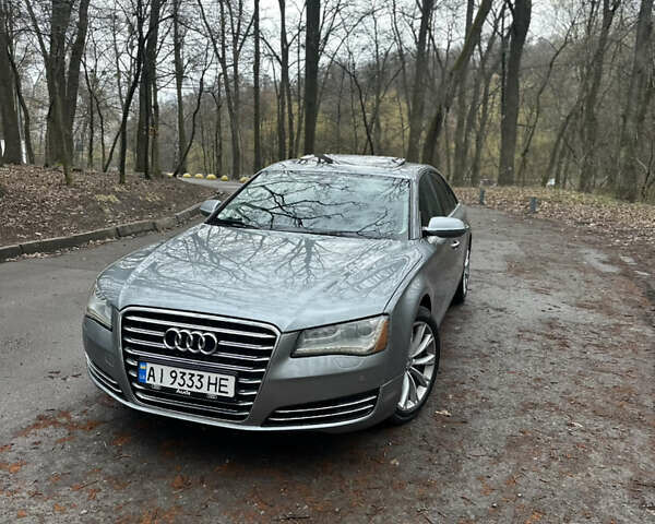 Серый Ауди А8, объемом двигателя 3 л и пробегом 136 тыс. км за 14999 $, фото 1 на Automoto.ua