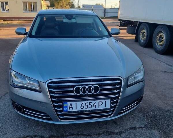 Сірий Ауді A8, об'ємом двигуна 3 л та пробігом 193 тис. км за 25000 $, фото 1 на Automoto.ua