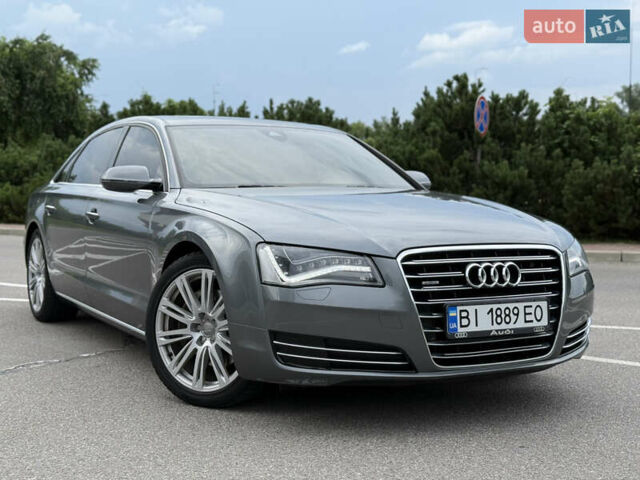 Серый Ауди А8, объемом двигателя 3 л и пробегом 190 тыс. км за 19500 $, фото 1 на Automoto.ua