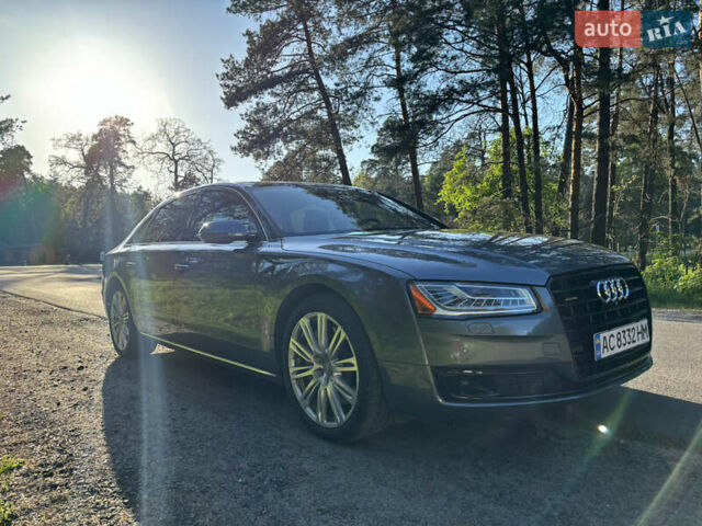 Серый Ауди А8, объемом двигателя 3 л и пробегом 77 тыс. км за 25000 $, фото 1 на Automoto.ua