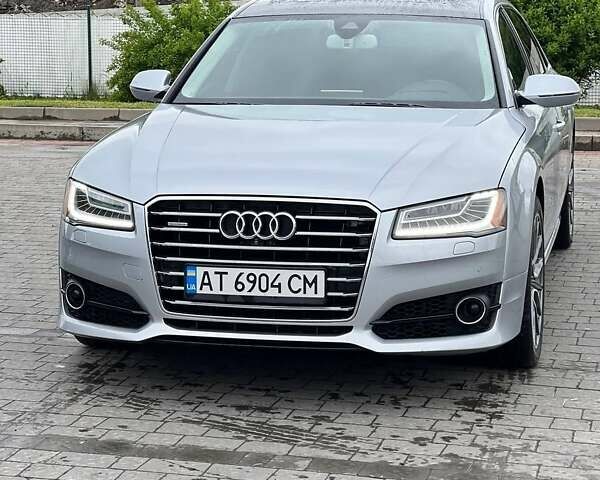 Серый Ауди А8, объемом двигателя 3 л и пробегом 89 тыс. км за 33550 $, фото 1 на Automoto.ua
