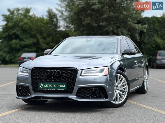 Серый Ауди А8, объемом двигателя 4 л и пробегом 92 тыс. км за 24999 $, фото 1 на Automoto.ua