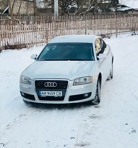 Сірий Ауді A8, об'ємом двигуна 3 л та пробігом 219 тис. км за 12200 $, фото 1 на Automoto.ua