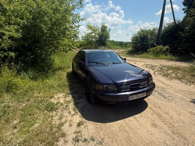 Синій Ауді A8, об'ємом двигуна 2.8 л та пробігом 250 тис. км за 3800 $, фото 1 на Automoto.ua