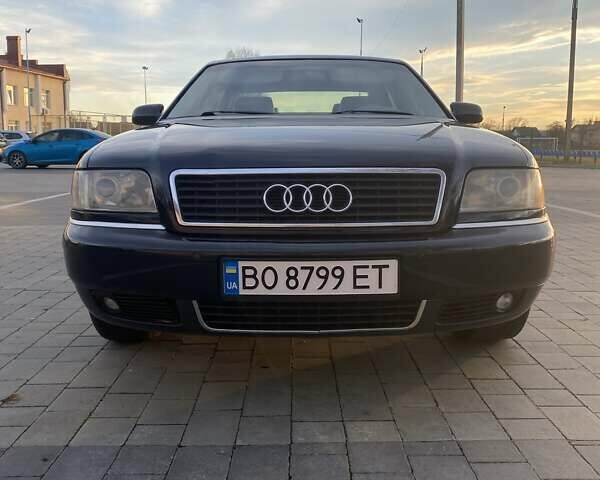 Синий Ауди А8, объемом двигателя 2.5 л и пробегом 360 тыс. км за 4800 $, фото 1 на Automoto.ua