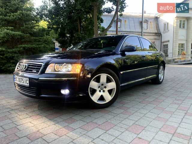 Синий Ауди А8, объемом двигателя 4.2 л и пробегом 366 тыс. км за 8000 $, фото 1 на Automoto.ua