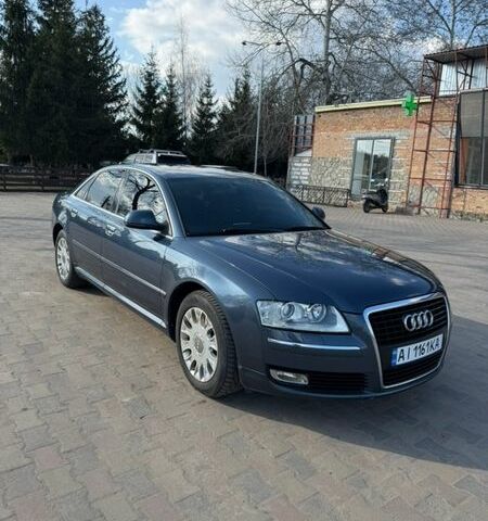 Синий Ауди А8, объемом двигателя 2.97 л и пробегом 429 тыс. км за 10300 $, фото 1 на Automoto.ua