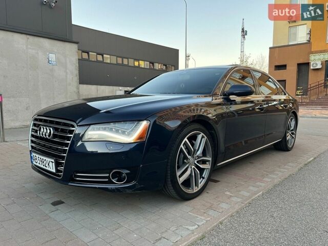 Синий Ауди А8, объемом двигателя 4.2 л и пробегом 204 тыс. км за 11900 $, фото 1 на Automoto.ua