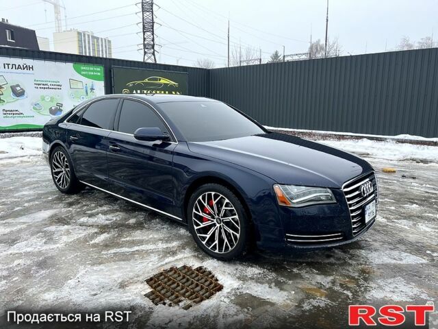Синий Ауди А8, объемом двигателя 4 л и пробегом 1250 тыс. км за 16999 $, фото 1 на Automoto.ua