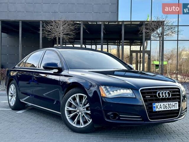 Синий Ауди А8, объемом двигателя 3 л и пробегом 224 тыс. км за 13999 $, фото 1 на Automoto.ua