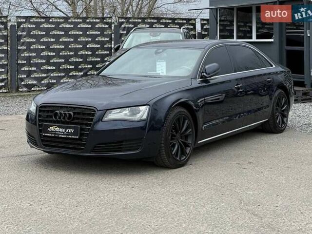 Синий Ауди А8, объемом двигателя 3 л и пробегом 267 тыс. км за 10500 $, фото 1 на Automoto.ua